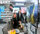 İş Makinası - SANY, BAUMA 2025’TE GELECEĞİN İNŞAAT TEKNOLOJİLERİNİ SERGİLEDİ Forum Makina